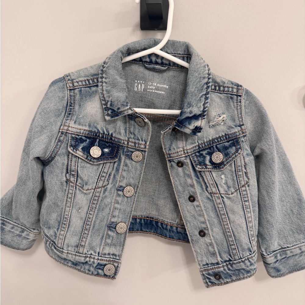 babyGAP 18m girls Blue Denim Jacket